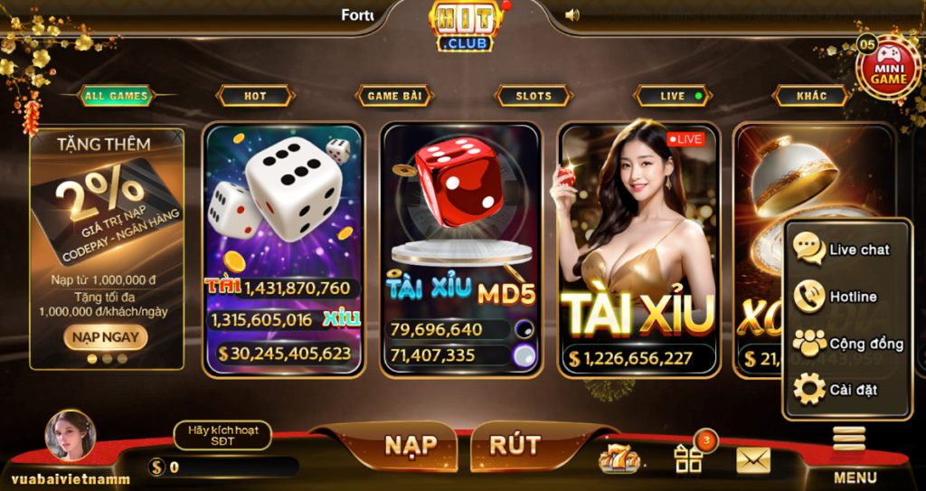 Kho game đổi thưởng đa dạng