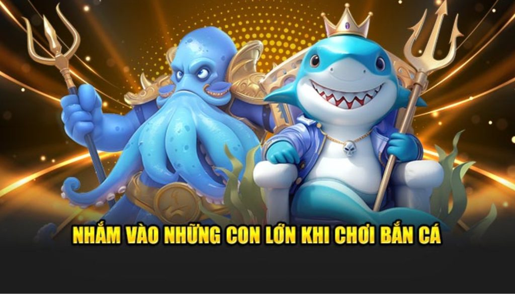 Bắn cá bạch tuộc